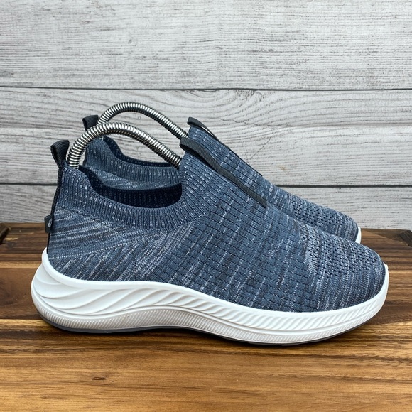 Tommy Bahama Women’s Flint Knit Jogger Memory Foam Slip On Shoe Blue Size 6.5 - Picture 4 of 12
